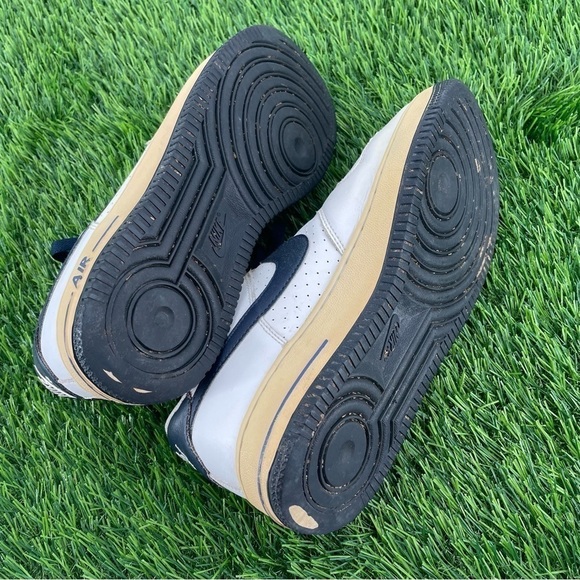 2009 Nike Air Force 1 Low Perf White Obsidian - Picture 7 of 8